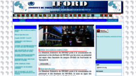 What Iford-cm.org website looked like in 2020 (3 years ago)