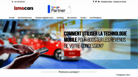 What Izmocars.fr website looked like in 2020 (3 years ago)
