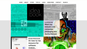 What Ideabook.com website looked like in 2020 (3 years ago)