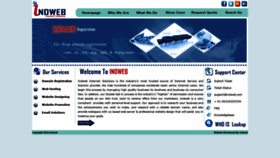 What Indweb.com website looked like in 2020 (3 years ago)