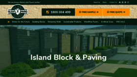 What Islandblock.com.au website looked like in 2020 (3 years ago)