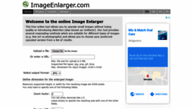 What Imageenlarger.com website looked like in 2020 (3 years ago)