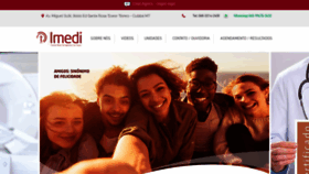 What Imedionline.com.br website looked like in 2020 (3 years ago)