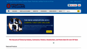 What Industrialvacs.com website looked like in 2020 (3 years ago)