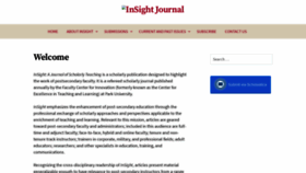 What Insightjournal.net website looked like in 2020 (3 years ago)