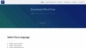 What Irootdownload.com website looked like in 2020 (3 years ago)