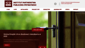 What Ippp.pl website looked like in 2020 (3 years ago)