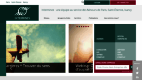 What Inter-mines.org website looked like in 2020 (4 years ago)