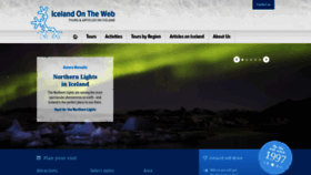What Iceland.vefur.is website looked like in 2020 (3 years ago)