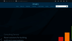 What Imarcgroup.com website looked like in 2020 (3 years ago)