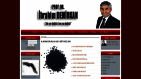 What Ibrahimdemirkan.net website looked like in 2020 (3 years ago)