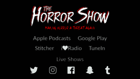 What Ihatehorror.com website looked like in 2020 (3 years ago)