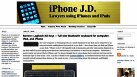What Iphonejd.com website looked like in 2020 (3 years ago)