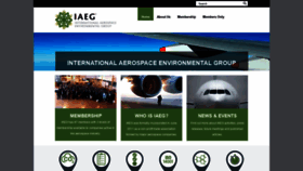 What Iaeg.com website looked like in 2020 (3 years ago)
