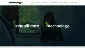 What Intechnology.co.uk website looked like in 2020 (3 years ago)