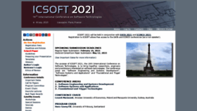What Icsoft.org website looked like in 2020 (3 years ago)