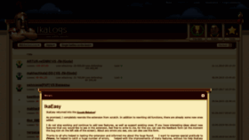 What Ikalogs.ru website looked like in 2020 (3 years ago)