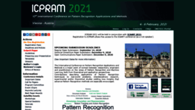 What Icpram.org website looked like in 2020 (3 years ago)