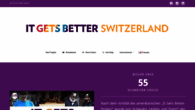 What Itgetsbetter.ch website looked like in 2020 (3 years ago)
