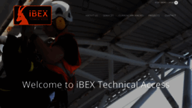 What Ibextechnicalaccess.co.uk website looked like in 2020 (3 years ago)