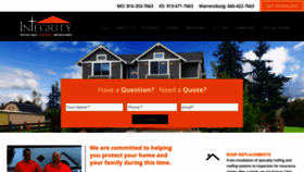 What Integrityroofingllc.com website looked like in 2020 (3 years ago)