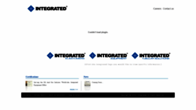 What Integratedww.com website looked like in 2020 (3 years ago)