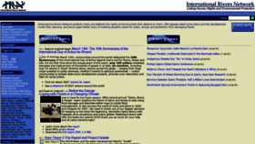 What Irn.org website looked like in 2020 (3 years ago)