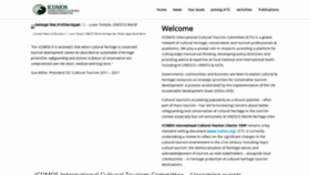 What Icomos-ictc.org website looked like in 2020 (4 years ago)