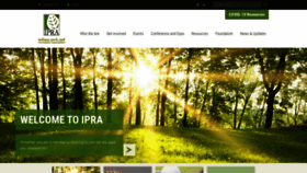 What Inpra.org website looked like in 2020 (3 years ago)