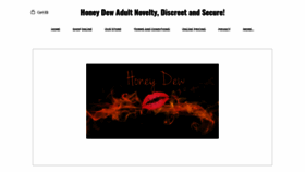 What Idewhoney.com website looked like in 2020 (3 years ago)