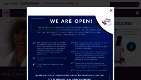 What Imagedermatology.com website looked like in 2020 (3 years ago)