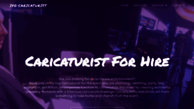 What Ivocaricaturist.co.uk website looked like in 2020 (3 years ago)
