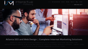 What Interactivesearchmarketing.com website looked like in 2020 (3 years ago)