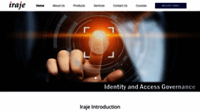 What Iraje.com website looked like in 2020 (5 years ago)