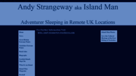 What Island-man.co.uk website looked like in 2020 (3 years ago)