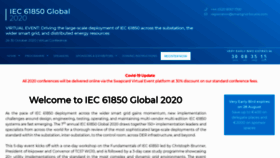 What Iec61850-europe.com website looked like in 2020 (5 years ago)