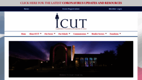 What Icut.org website looked like in 2020 (3 years ago)