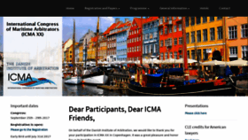 What Icma2017copenhagen.org website looked like in 2020 (3 years ago)
