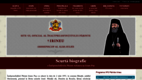 What Irineupop.ro website looked like in 2020 (3 years ago)