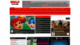 What I-miniclip.org website looked like in 2020 (3 years ago)