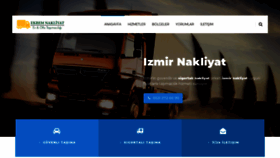 What Izmirsehirlerarasinakliyat.net website looked like in 2020 (3 years ago)