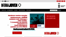 What Informajoven.org website looked like in 2020 (3 years ago)