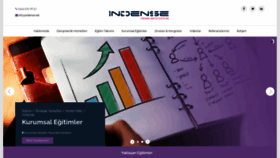 What Indense.net website looked like in 2020 (3 years ago)