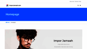 What Imporjamaah.com website looked like in 2020 (3 years ago)