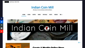 What Indiancoinmill.com website looked like in 2020 (3 years ago)