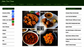 What Indianfoodforever.com website looked like in 2020 (3 years ago)