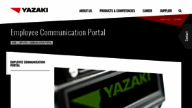 What Intranet-yel.yazaki-europe.com website looked like in 2020 (3 years ago)