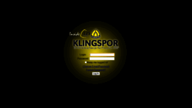 What Inside.klingspor.com website looked like in 2020 (3 years ago)