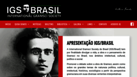 What Igsbrasil.org website looked like in 2020 (3 years ago)