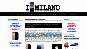 What Iphonemilano.it website looked like in 2020 (3 years ago)